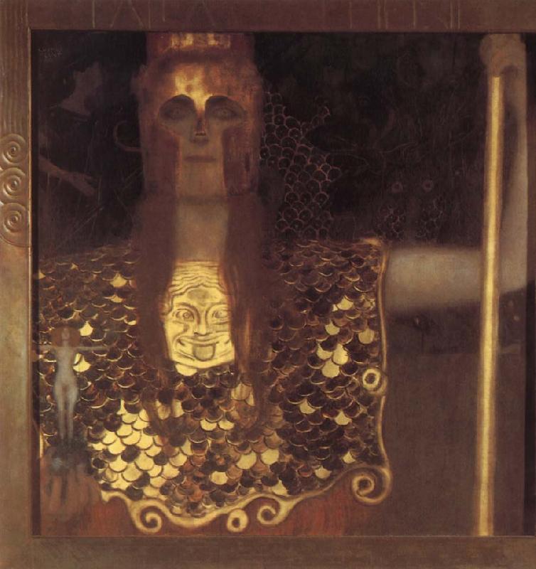 Gustav Klimt Pallas Athena France oil painting art